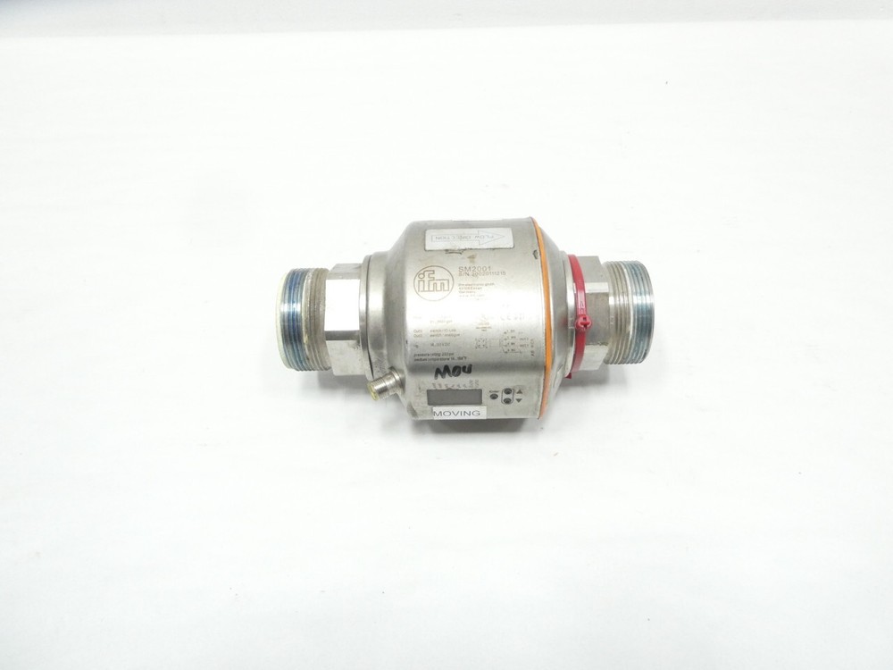 Ifm Efector SM2001 Inductive Flow Meter 1.3-160gpm 18-32v-dc