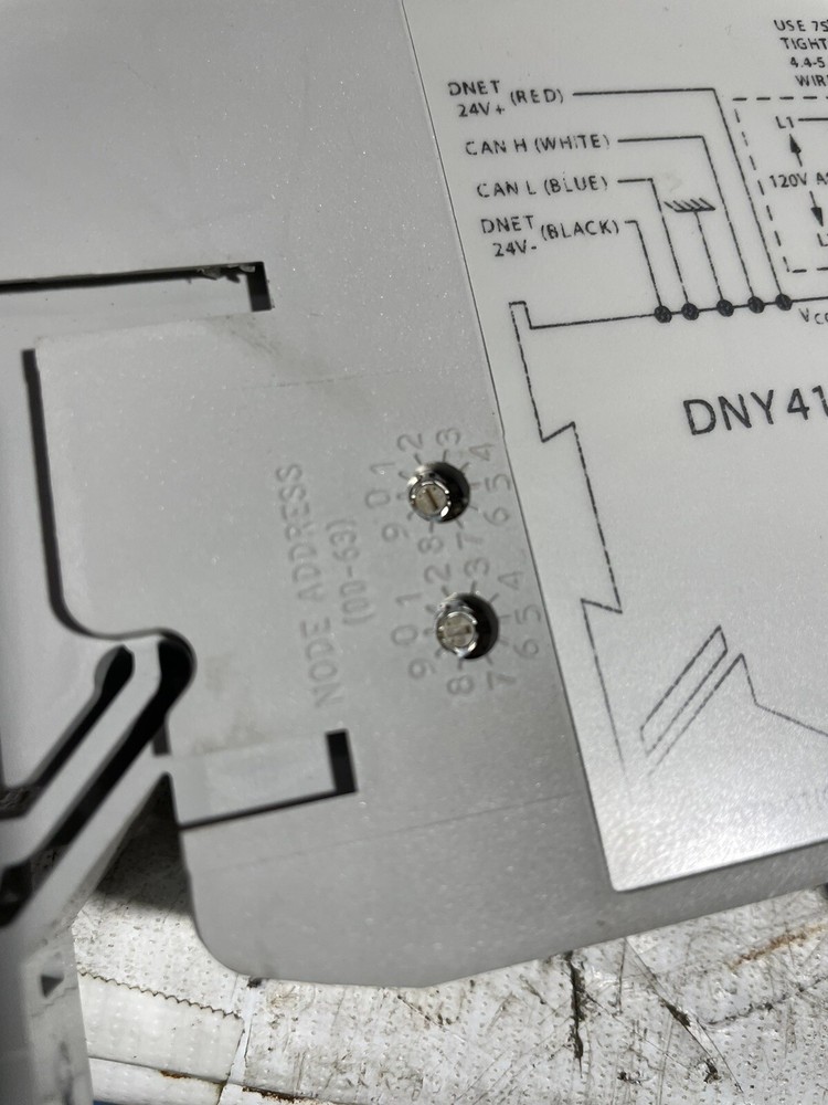 Allen Bradley DeviceNet Starter 100DNY41R-B Auxiliary Module