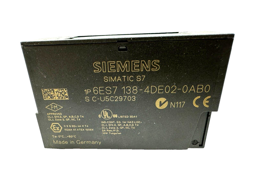 Siemens 6ES7 138-4DE02-0AB0 Counter Module