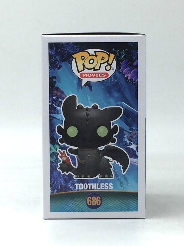 Funko POP! How to train your Dragon Toothless #686 with POP Protector