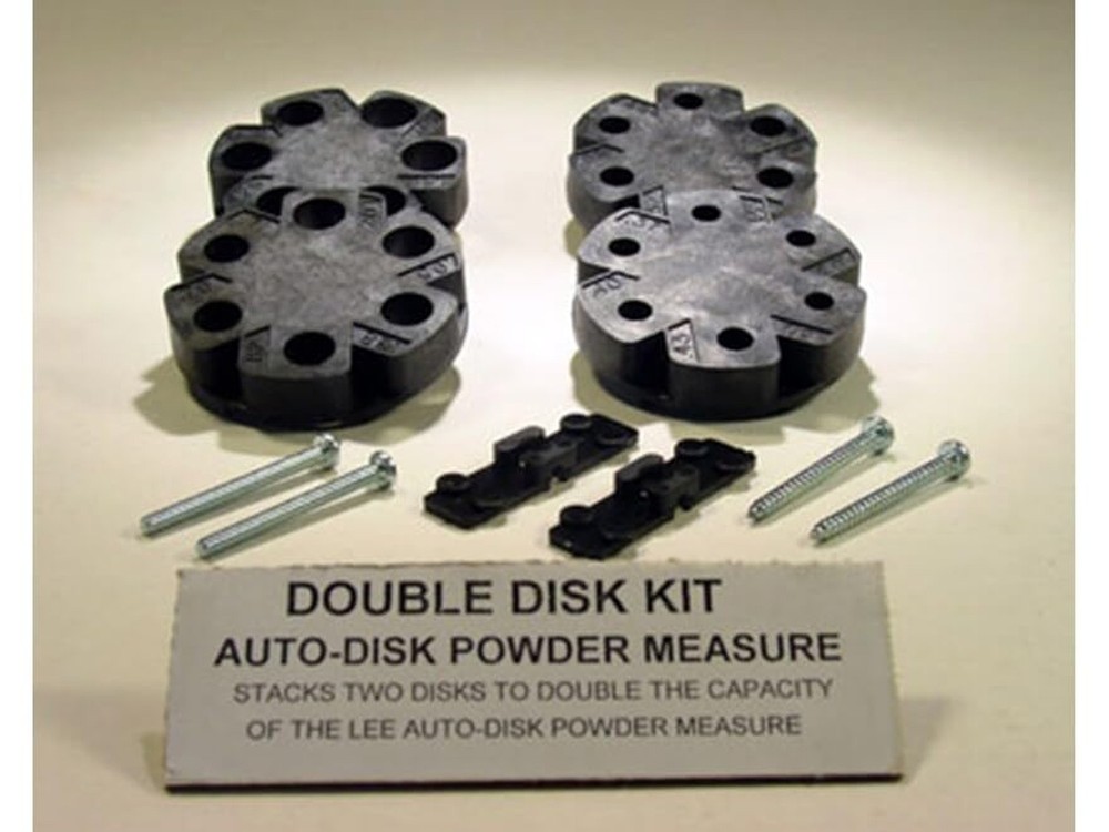 Lee Precision 90195 Auto Disk, Powder Measure Double Disk Kit