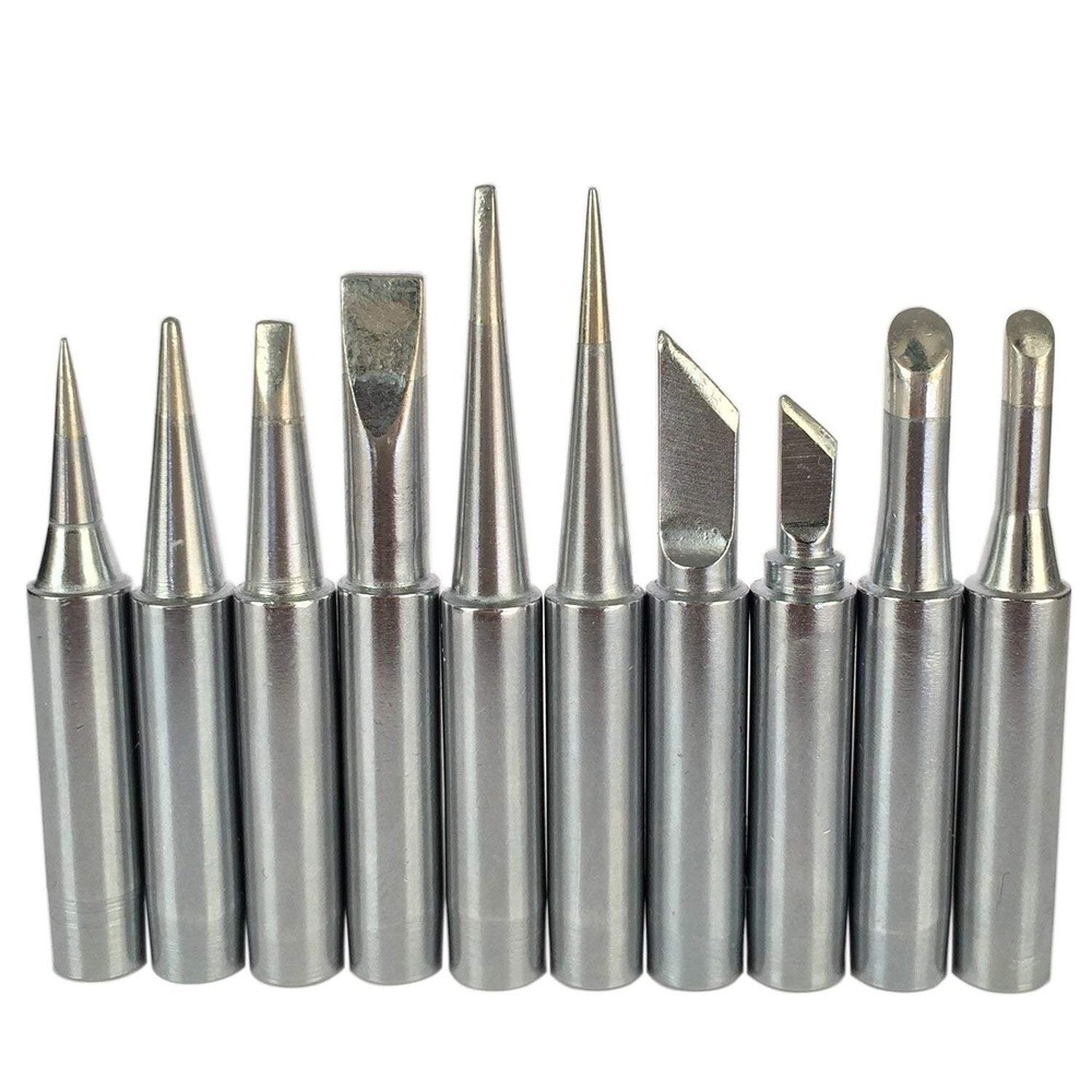 Universal 900M Soldering Iron Tips - 10 Different Sizes for Enhanced Precision