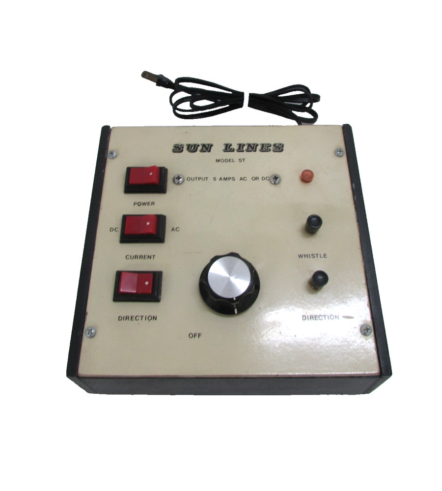 VINTAGE SUN LINES MODEL ST, MODEL TRAIN CONTROLLER
