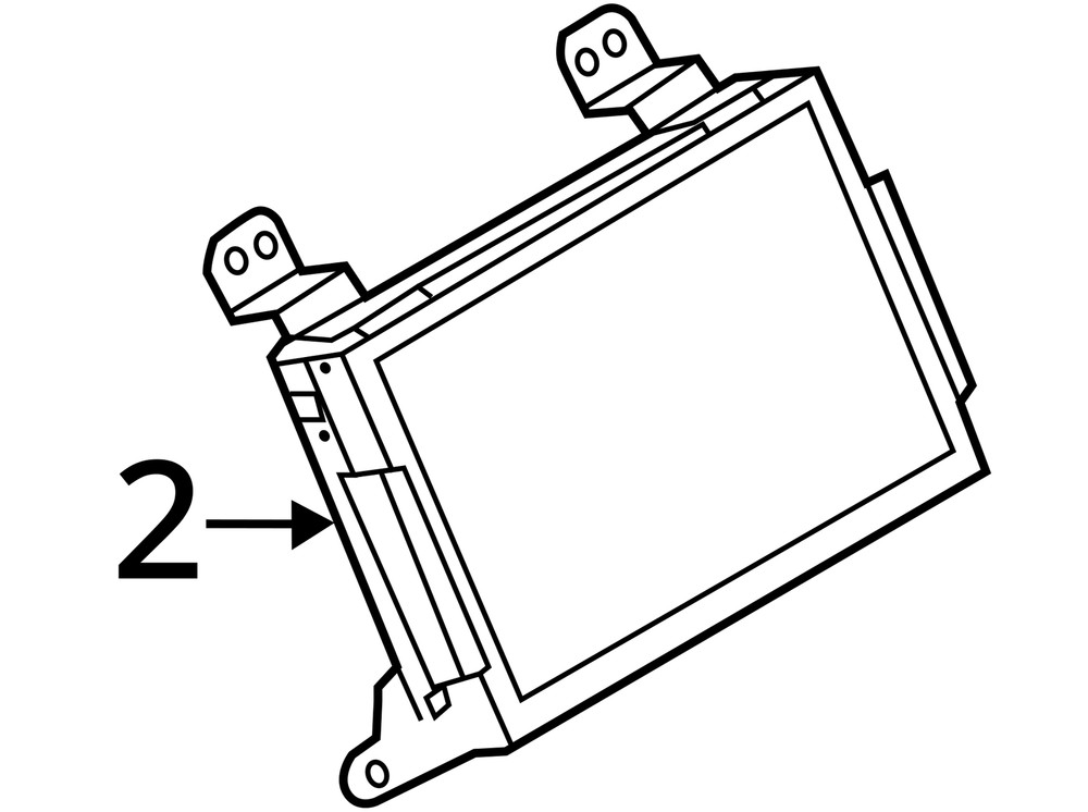 CONTROL PANEL OEM 13-16 FORD TAURUS 1YR WRNTY