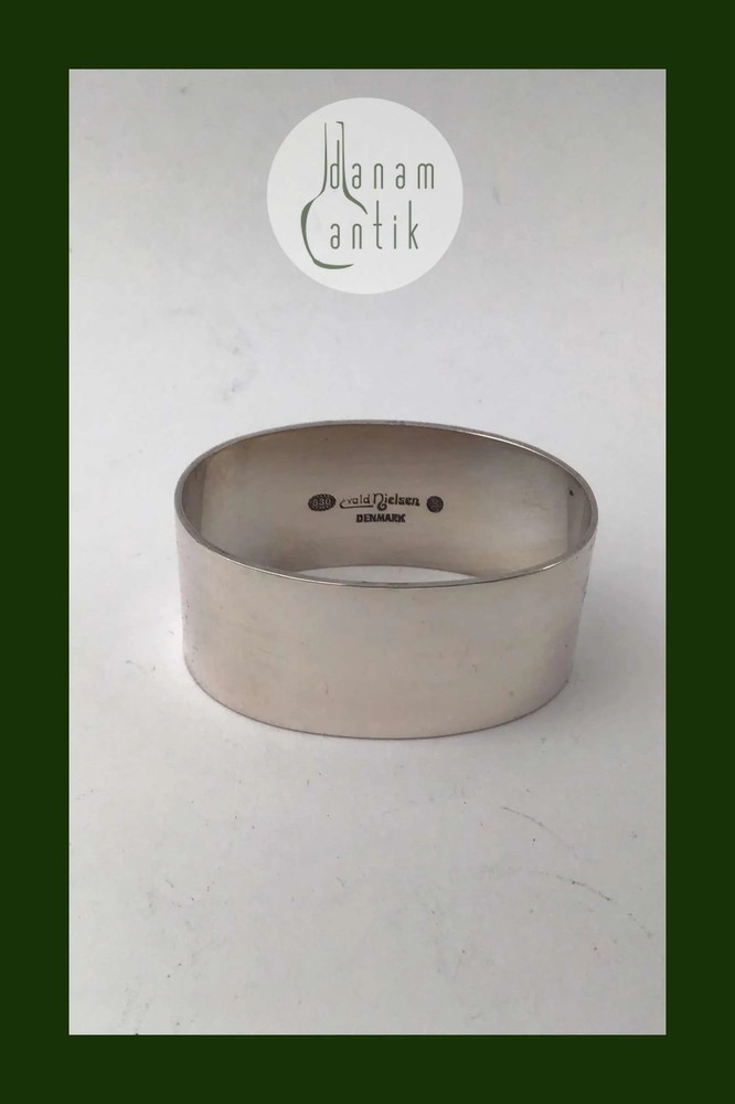 Evald Nielsen Silver Napkin Ring
