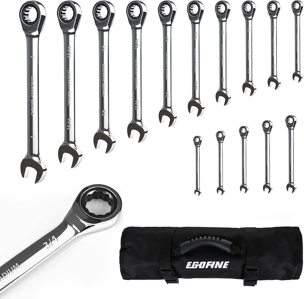 Ratcheting Wrench Set