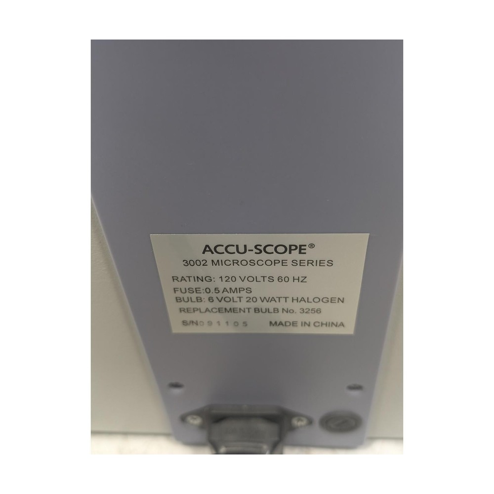 Accu-Scope 3002 Series Microscope