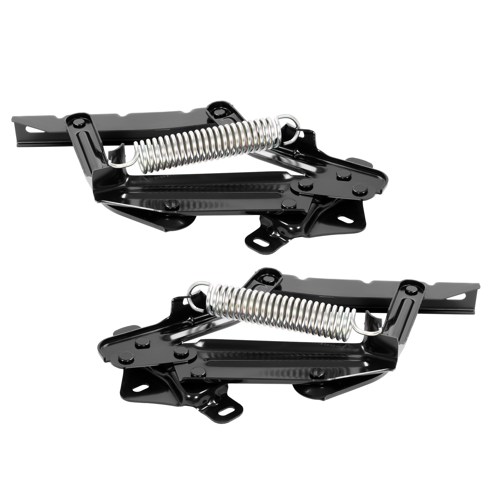 Hood Hinges Pair LH+RH For 1973-1979 Ford F100 F150 F250 F350 Bronco w/ Spring