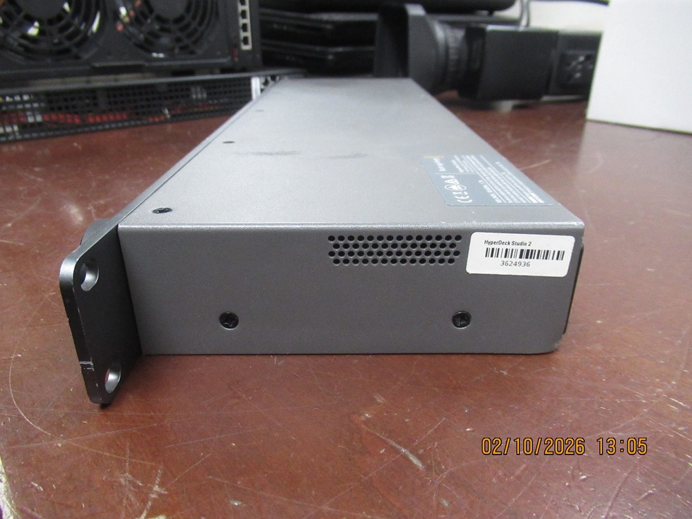 Blackmagic Design HyperDeck Studio 2 HD SSD Recorder via SDI or HDMI
