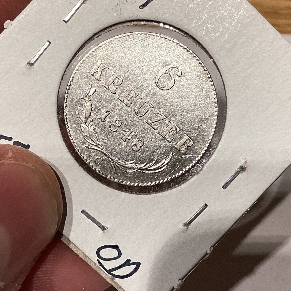 Austria 1848 C 6 Kreuzer