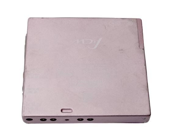Sharp MD-MT770 Pink Portable Mini Disc Recorder Player Good