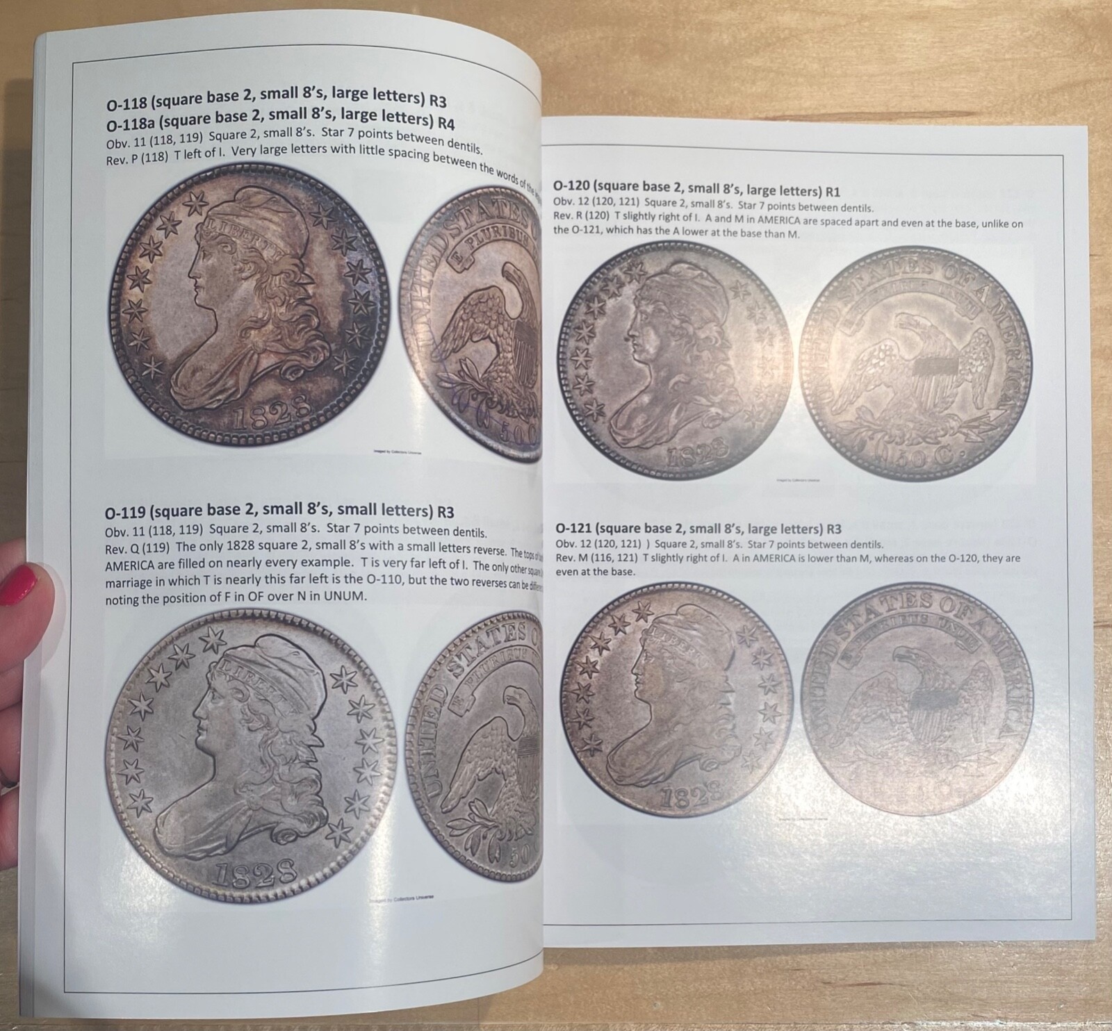 U.S. Capped Bust Halves Vols 1&2 Variety Identification Guides, by Robert Powers
