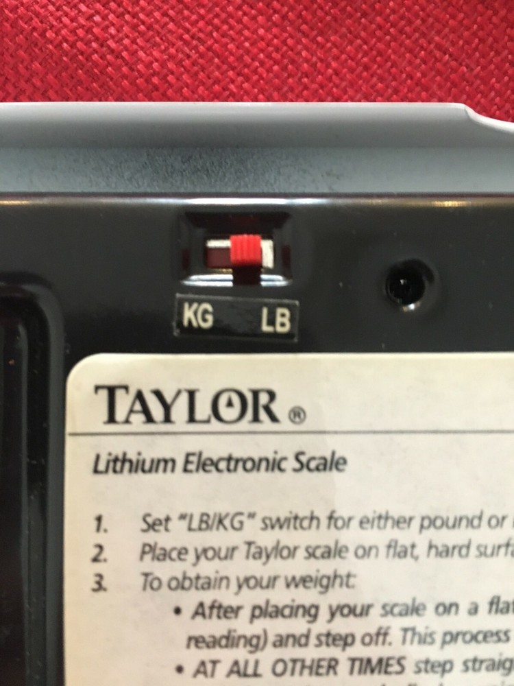 Taylor Lithium Electronic Scale