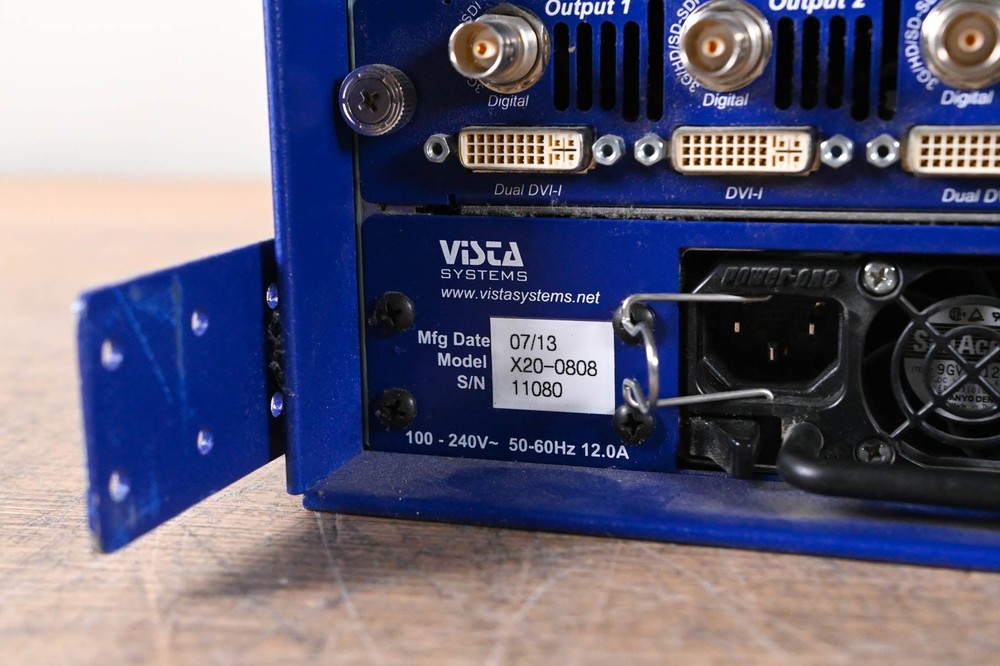 Vista Systems Spyder X20-0808 Video Processor CG01B2C