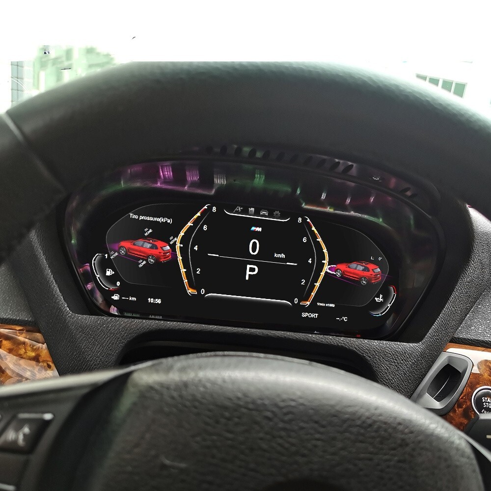 12.3''DigitaI Instrument Cluster For BMW 5 Series E60 E61 E63 E64 M5 Speedometer