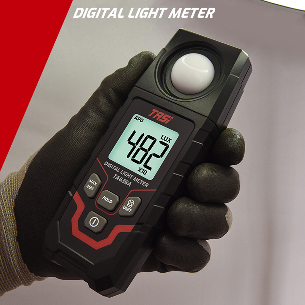 Handheld Digital Light Lux Meter Illuminometer Luminometer 0.1~20000Lux Detector