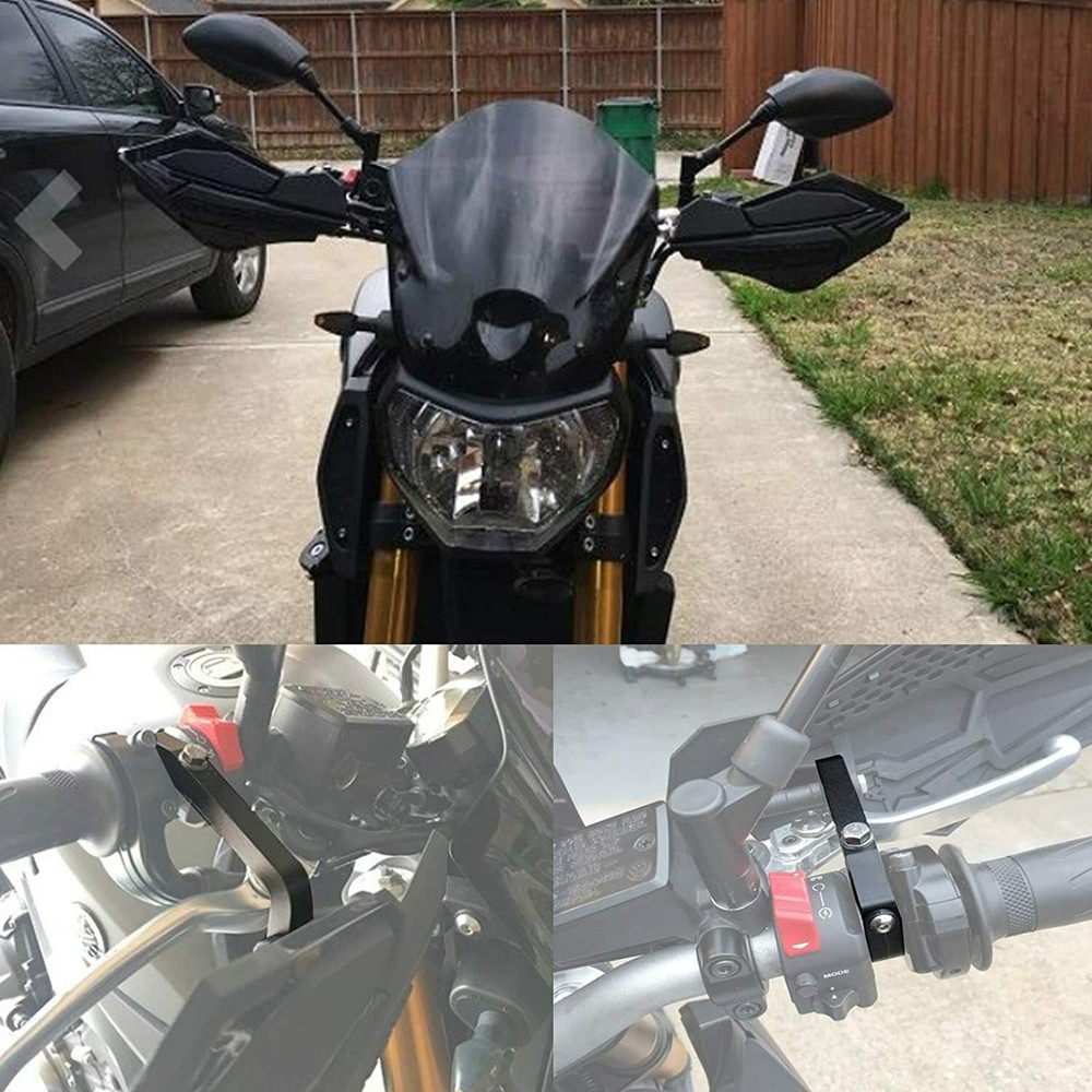 Replacement for PowerMadd Mount- 34452 Kit For Sentinel Handguards Snow Brackets