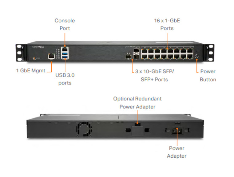Sonicwall NSA 2700 HA High Availability 02-SSC-7367 TRANSFER READY Billable