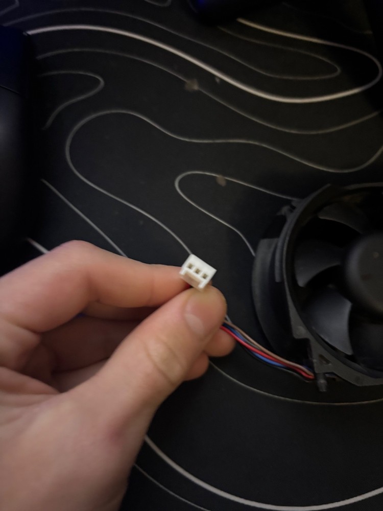Xbox 360 Phat Model Internal Fan Replacement 3 Pin Cable
