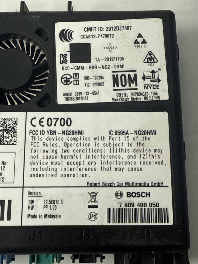 2014-2015 GM HUMAN MACHINE INTERFACE HMI GPS CONTROL MODULE OEM 23204572