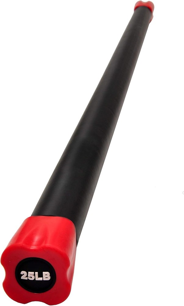 Total Body Weighted Workout Bar Exercise Bar Multiple Sizes 25lbs