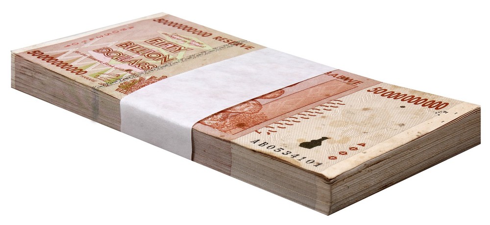 Zimbabwe 50 Billion Dollars, 2008, P-87, Used X 100 PCS Bundle Pack