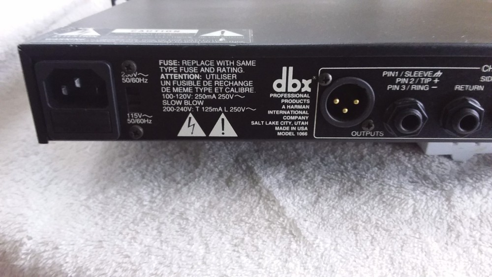 dBx 1066 2 Channel Limiter Compressor Gate