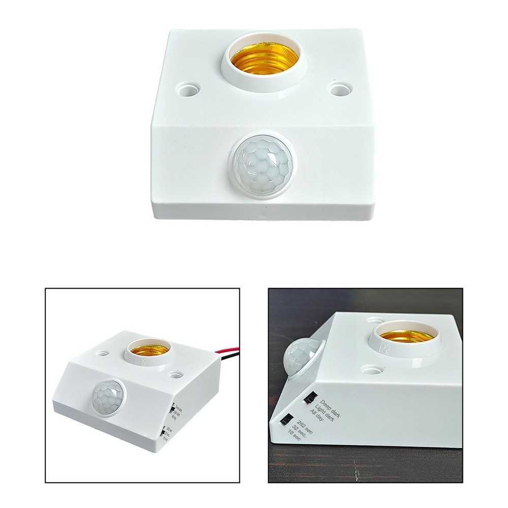 E27 Infrared Induction Lamp Socket for Convenient Motion Activated Illumination