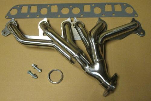 For 1991-1999 Jeep Wrangler Cherokee 4.0L Polished Stainless Headers TJ YJ XJ ZJ