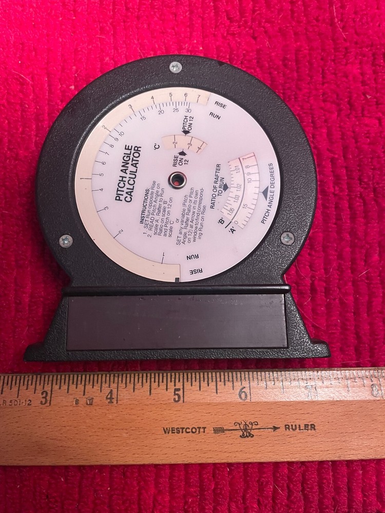 Vintage Ace Magnetic Protractor