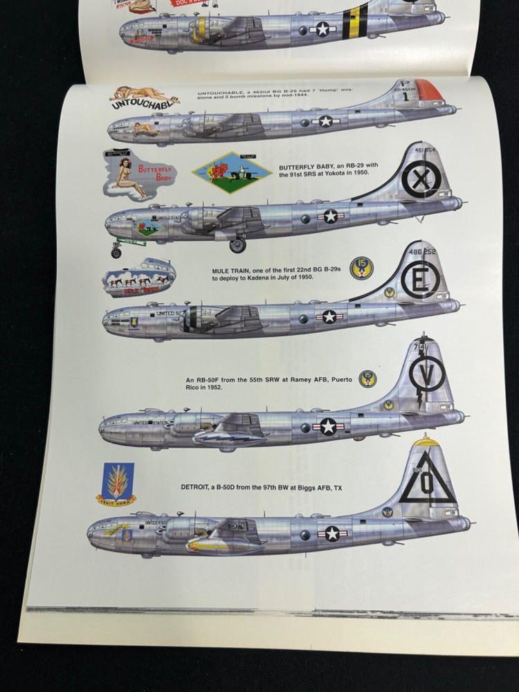 B-29 Superfortress In Action Book