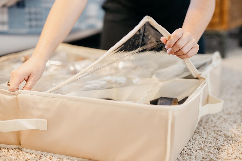 UNDER BED SHOE ORGANIZER