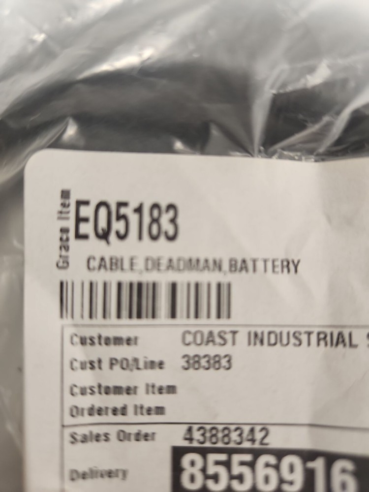 Graco EQ5183 Deadman Battery Cable