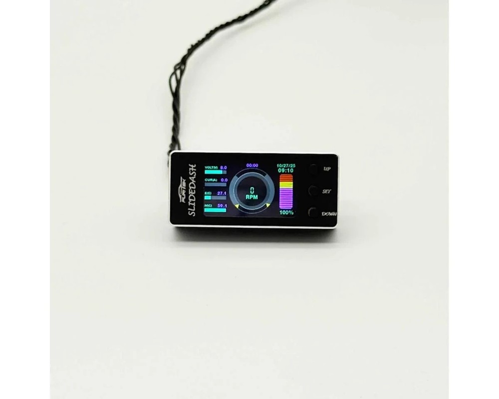 Furitek SlideDash OLED Telemetry/Configuration Display Program BLK FTKFUR2736
