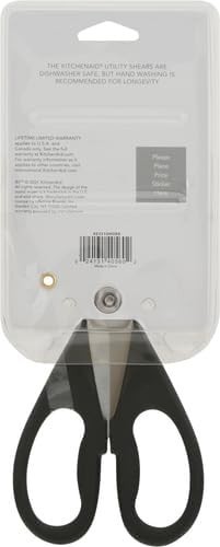 KitchenAid All Purpose Kitchen Shears with Protective Sheath Durable Stainless S