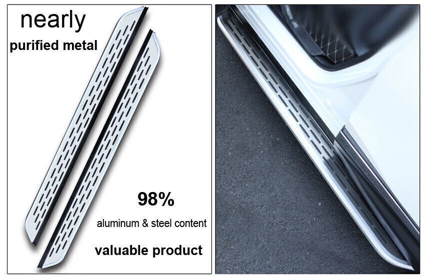 Complete Kit Running Boards for Ford Explorer 2016-2019 Side Step Nerf Bar