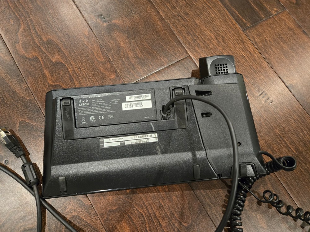 CISCO CTS-CTRL-DV8 Telepresence Control Panel Device 8'' w/ Handset