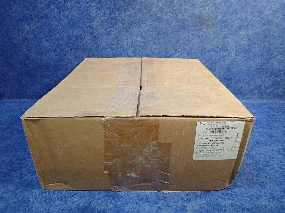 Chatsworth E0-1243-C Basic eConnect PDU, Black, 1U (Q63)