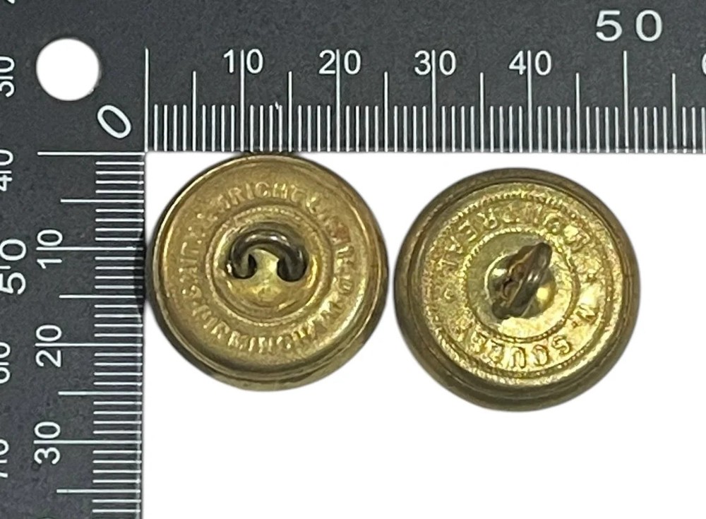 Lot of 2 PPCLI Uniform Buttons