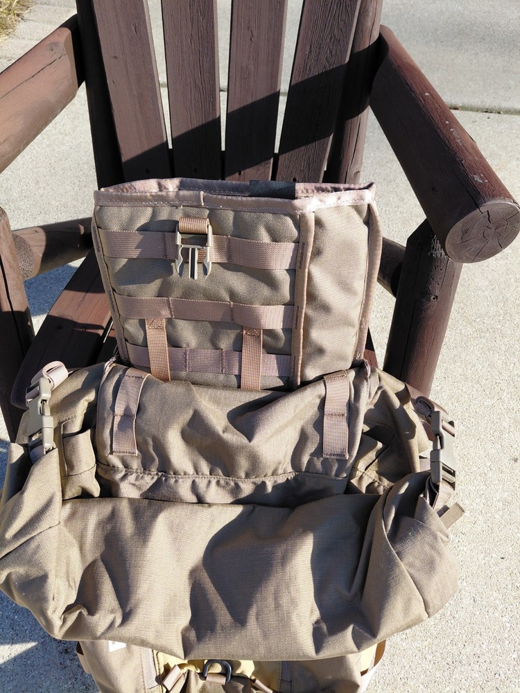 Eberlestock Bolt Action Scabbard Hunting Backpack Dry Earth, Nylon, Adjustable