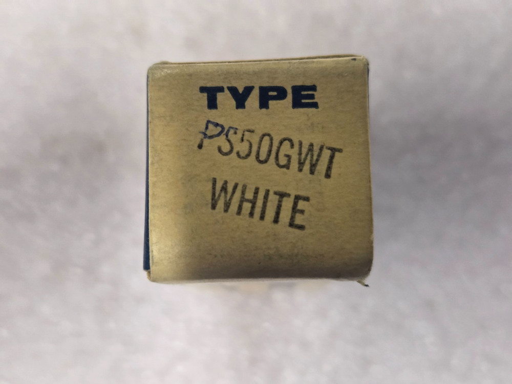 '1 PIECE' - PN# PS50GWT - SUPERCON - SOCKET PLUG - WHITE