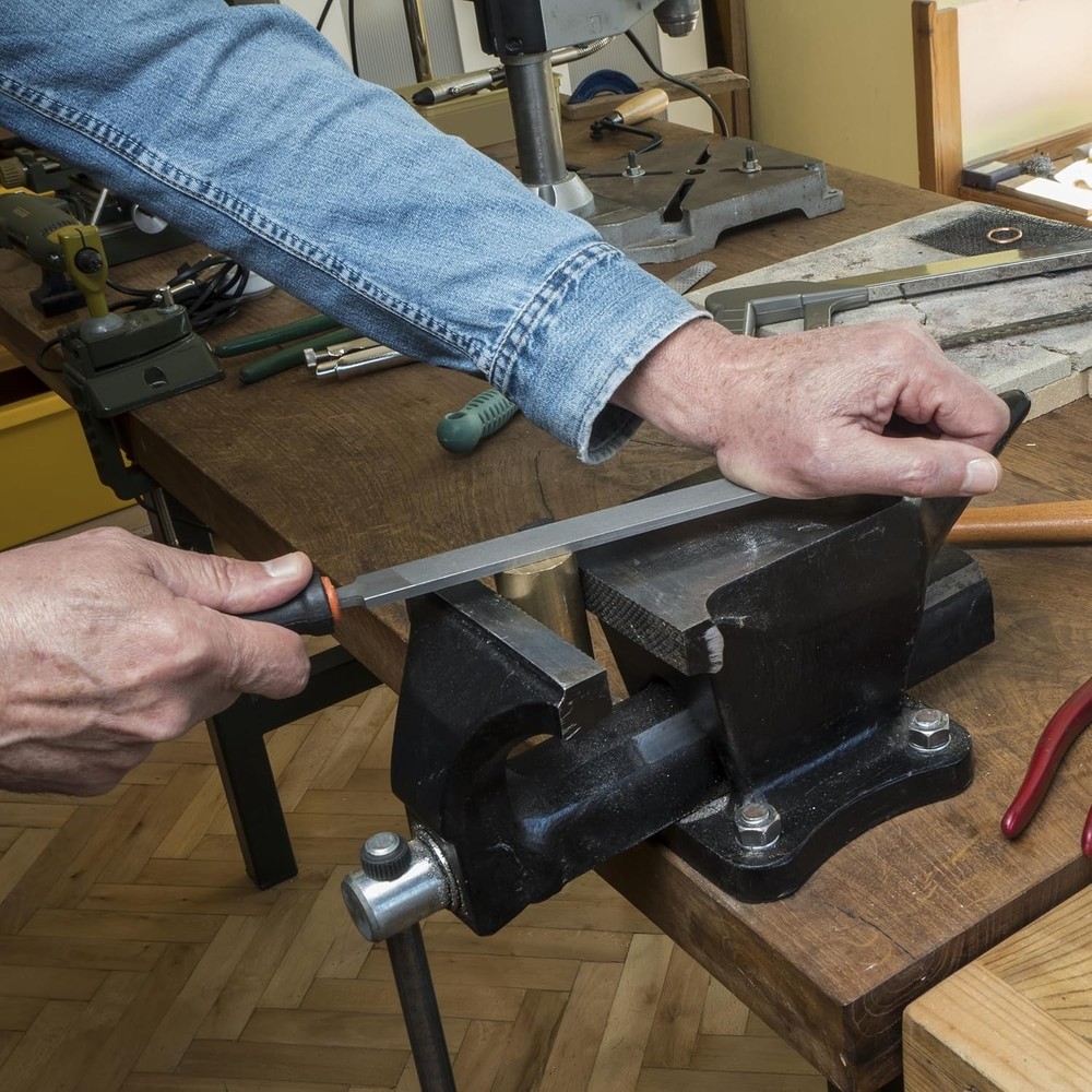 Hand Saw Sharpening Tool Feather Shaped Taper Files Tool Sharpener for Profes...