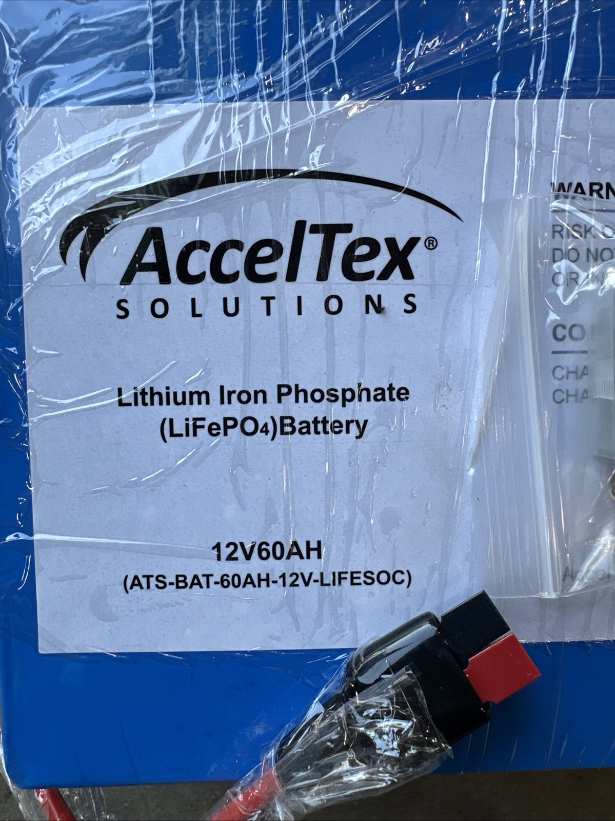 🔴(Qty 2) ATS-BAT-60AH-12V-LIFESOC 12V 60Ah LiFePO4 Solar Batteries NIB‼️