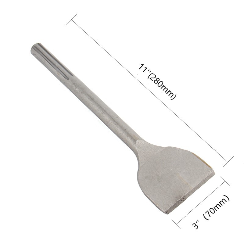 SDS Max Chisel 3'' x11'' SUNGATOR Heavy Duty Rotary Hammer Flat Chisel Bit Tool