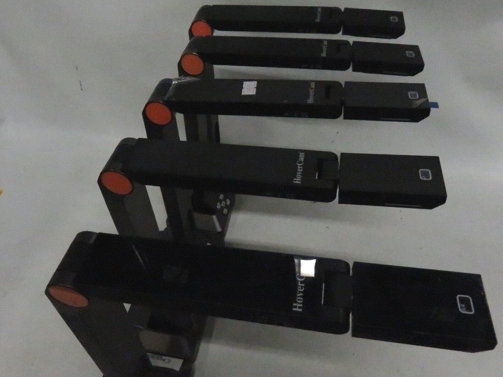 5x Hovercam Solo 8 Document Cameras 8.0 Mega Pixel Resolution with USB Cables