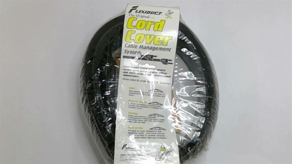 Flexiduct #2 5FT-BLK Cord Cover