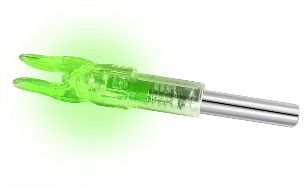 New Lighted Nocks for Arrows with .244 Inside Diameter Led Nocks with Switch ...