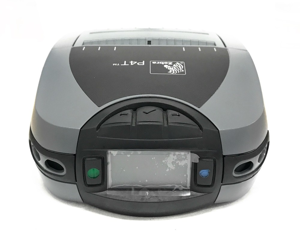 Zebra P4T Mobile Thermal Transfer Printer 4" Wide Labels Bluetooth/USB