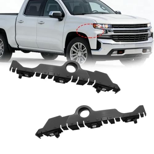 Front Bumper Bracket Compatible with 2019-2024 Silverado 1500 Driver and