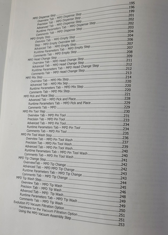 Evolution P3 Precision Pipetting Platform Manual